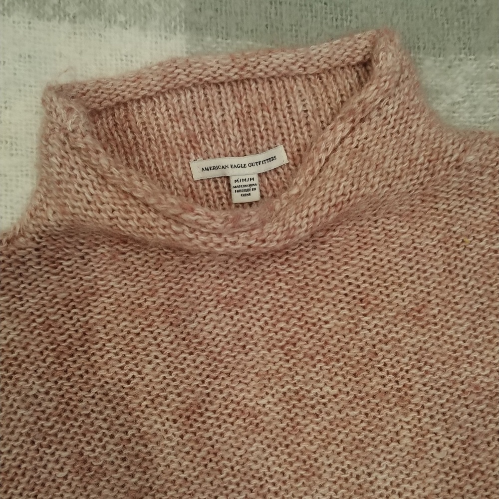 5/$25 american eagle. high neck sweater. medium - Picture 6 of 6